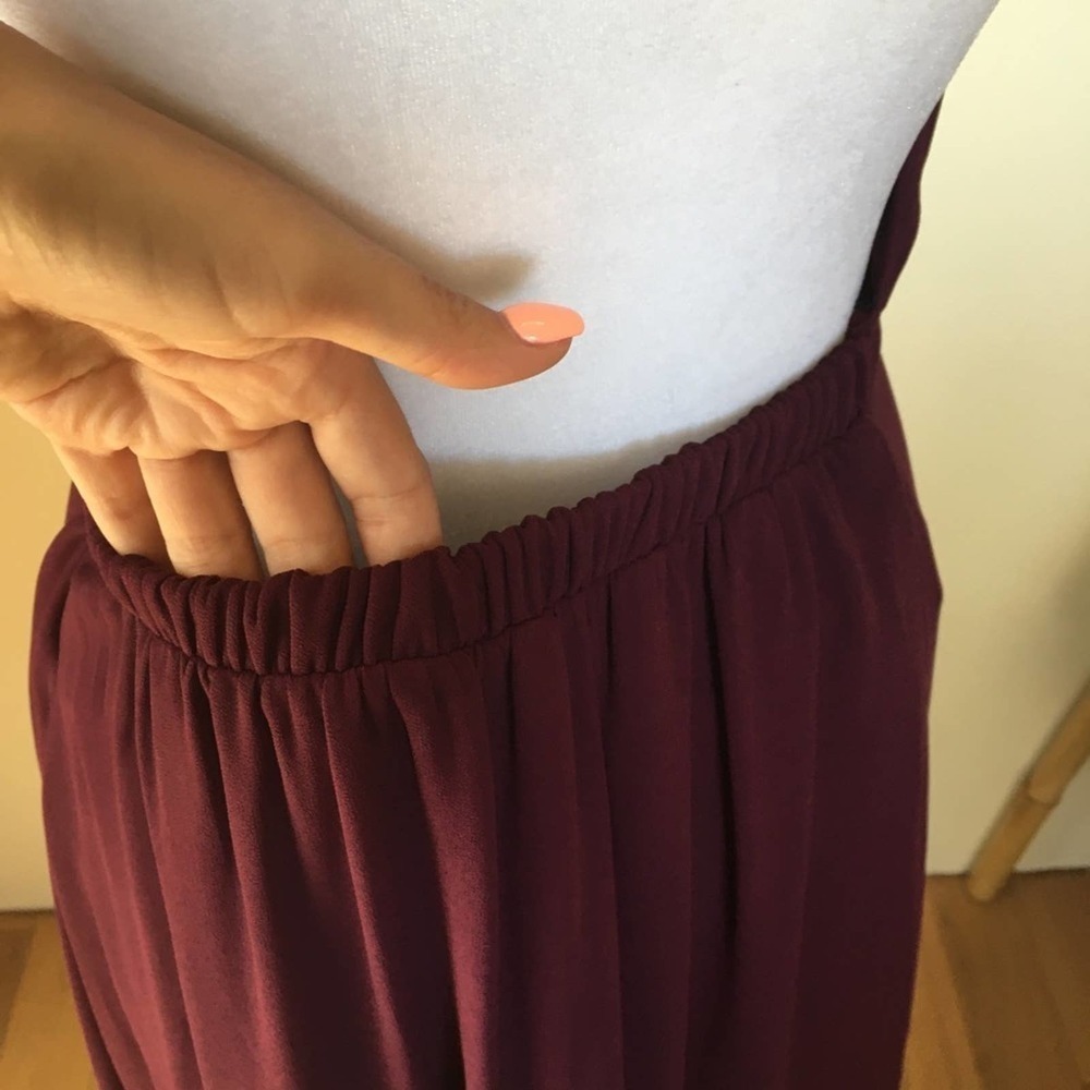 Show Me Your Mumu Collette Collar Maxi Merlot XS - Picture 9 of 15